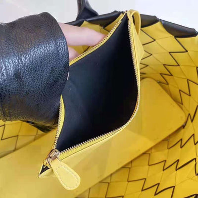 Bolso Tejido de Cuero Genuino para Mujer - Estilo Artesanal - Image 4