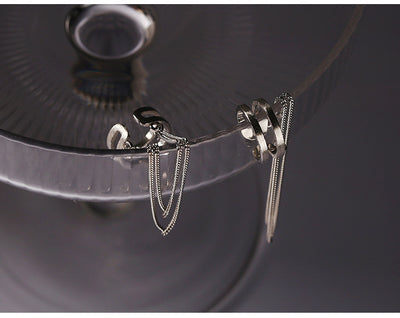 Aretes de Plata Esterlina 925 Doble Capa - Diseño Minimalista Lujo Ligero - Image 11