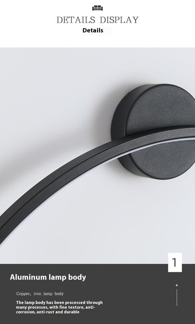 Lámpara de Pared Minimalista para Dormitorio - Image 27
