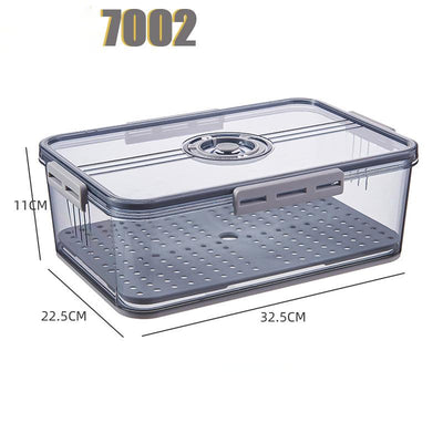 Contenedor de Almacenamiento Transparente Hermético de Plástico Alimentario - Image 7