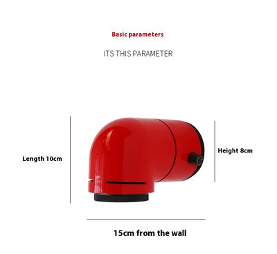 Lámpara de Pared Futurista con Tuberías de Agua para Salón y Dormitorio - Image 23