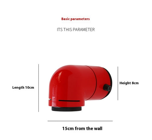 Lámpara de Pared Futurista con Tuberías de Agua para Salón y Dormitorio - Image 23