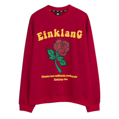 Camiseta Manga Larga Hombre American Rose - Corte Holgado con Estampado - Image 7