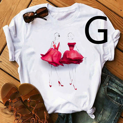 Falda Floral de Ballet Personalizada para Niña y Mujer - Manga Corta - Image 7