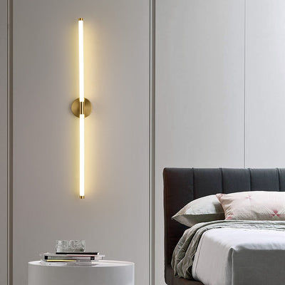 Lámpara de Pared Minimalista con Tira LED Lineal Creativa - Image 10