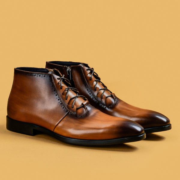 Botas Vintage British Business Goodyear para Hombre