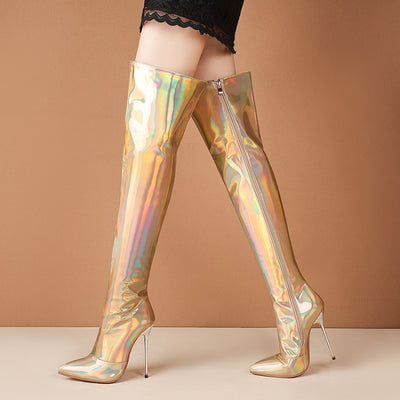 Tacones Stiletto Brillantes Europeos y Americanos - Image 2