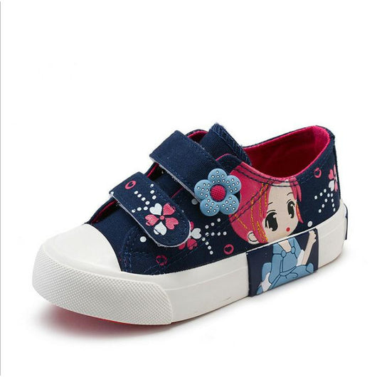 Zapatos de Lona para Niñas Talla 9 - Diseño Otoñal Cómodo - Image 7