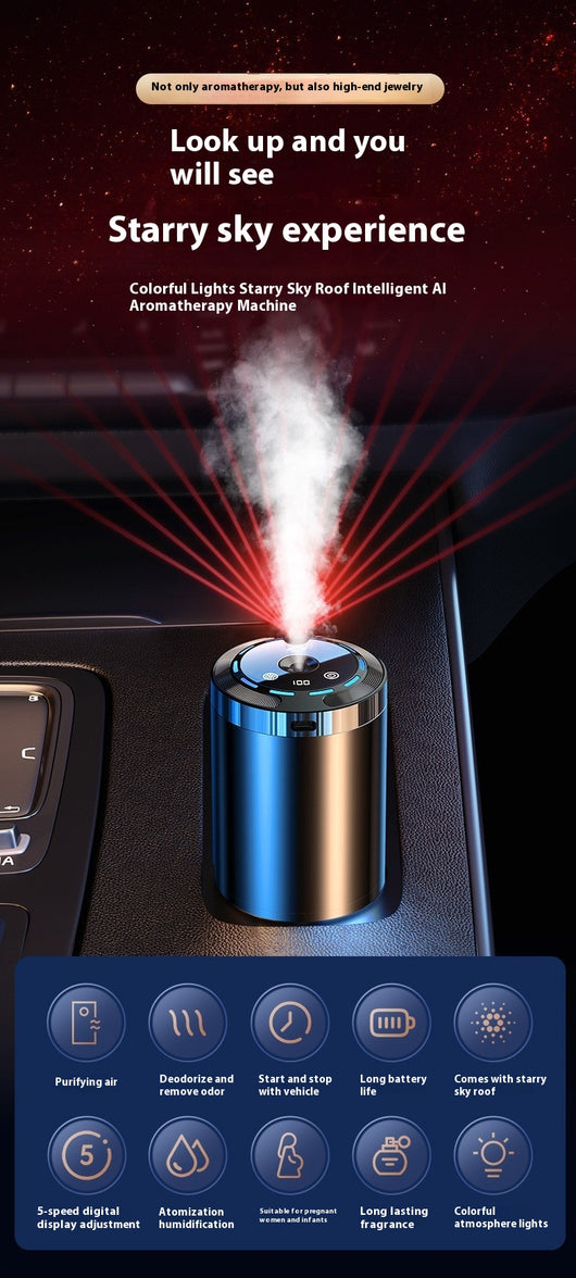 Ambientador Automático Cielo Estrellado - Perfume Premium para Auto con Vaporizador - Image 26
