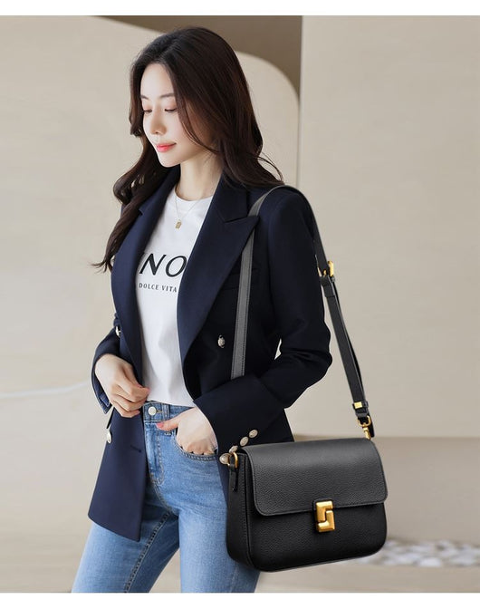 Bolso Mensajero de Cuero Vintage para Mujer - Image 19