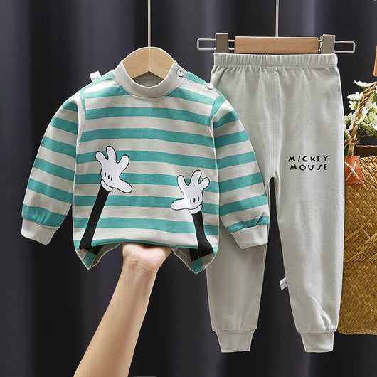 Conjunto de Ropa Interior Infantil Algodón Primavera Otoño - Image 24