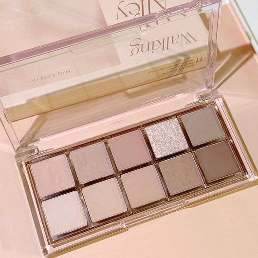 Paleta de Sombras Tierra Mate 10 Colores