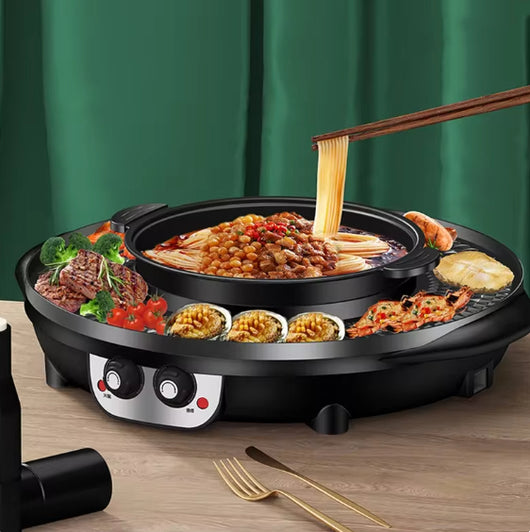 Olla Multifuncional 2 en 1: Hot Pot y Parrilla para el Hogar - Image 7