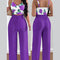Roxo Estampado