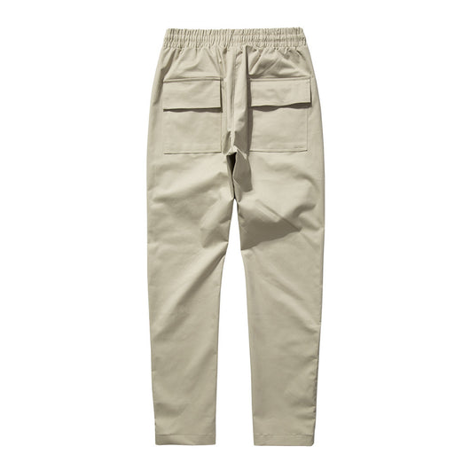 Pantalones Cargo Rectos con Múltiples Bolsillos Estampado Floral Cashew para Hombre - Image 24