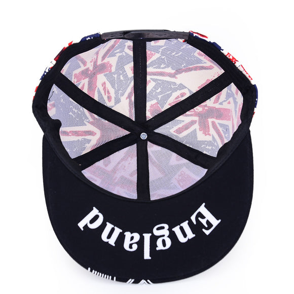 Gorra de Sol con Ala Plana Estilo Británico para Mujer