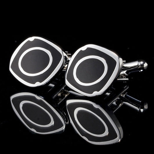 Gemelos Cuadrados para Hombre - Botones de Puño Francés Elegantes - Image 6