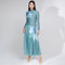 Gris Verde 90 Cm Conjunto De Falda Y Top