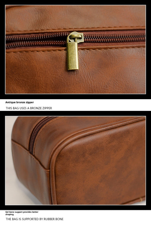 Bolsa de Almacenamiento de Maquillaje Ejecutiva en Cuero PU - Image 7