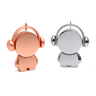 Memoria USB Personalizada de Metal - Diseño Músico de Caricatura - Image 4