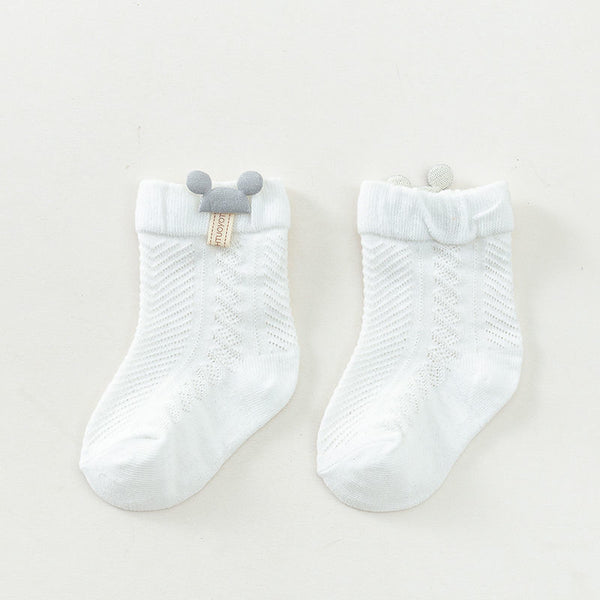 Calcetines Transpirables de Malla para Bebés y Niños Pequeños