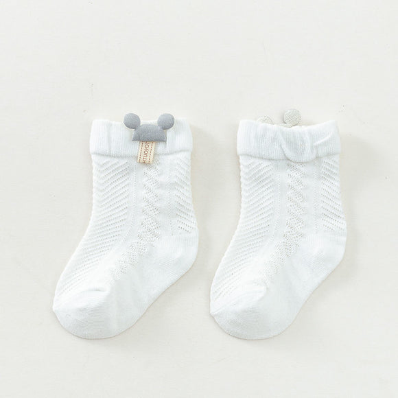 Calcetines Transpirables de Malla para Bebés y Niños Pequeños