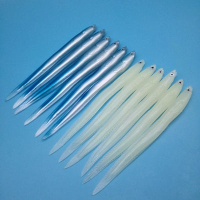 Anguila Luminosa Suave para Pesca - Cebo Artificial Brillante - Image 14