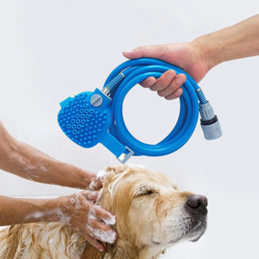 Herramienta de Baño Masajeadora para Mascotas con Ducha y Cepillo - Image 3