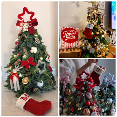 Calcetines Navideños Tejidos con Letras - Image 14