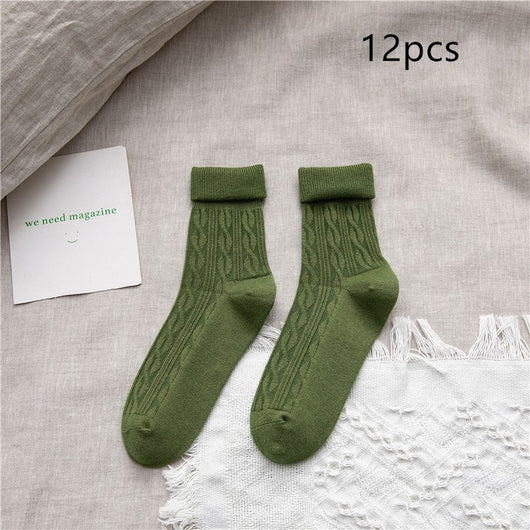 Calcetines Cálidos de Algodón Japonés Premium - Image 26