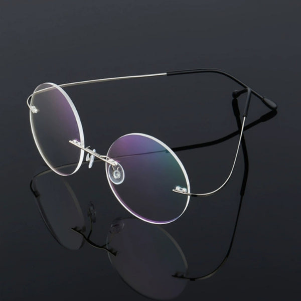 Gafas Retro Sin Marco de Titanio Super Elásticas
