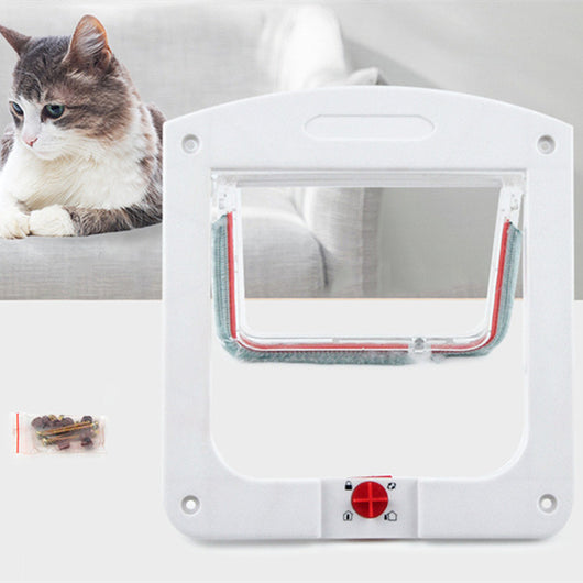 Puerta de Doble Acceso Controlado para Mascotas