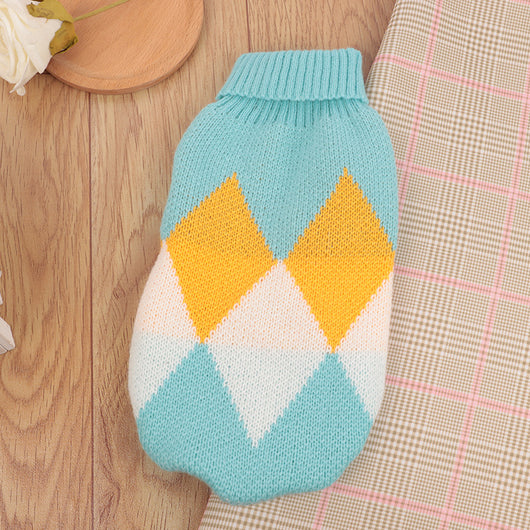 Suéter para Gato Multicolor con Cuello Solapa - Diseño Casual - Image 13