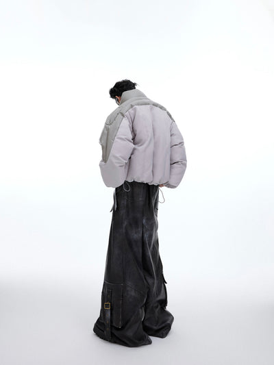 Chaqueta de Algodón con Diseño 3D y Acabado Luminoso - Image 5