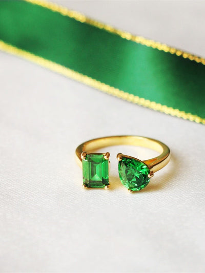 Anillo de Diseño Exclusivo Lujo Ligero para Mujer - Image 15