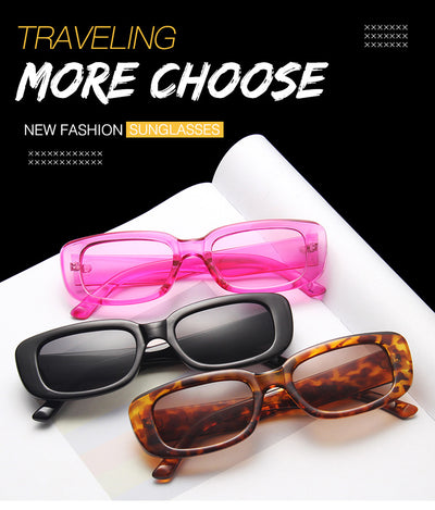 Gafas de Sol Cuadradas Efecto Gelatina - Colores Vibrantes - Image 15
