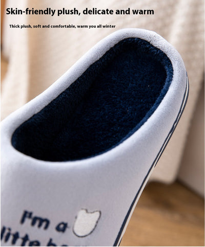 Pantuflas Cálidas para Hombre Talla Grande - Algodón Antideslizante - Image 11