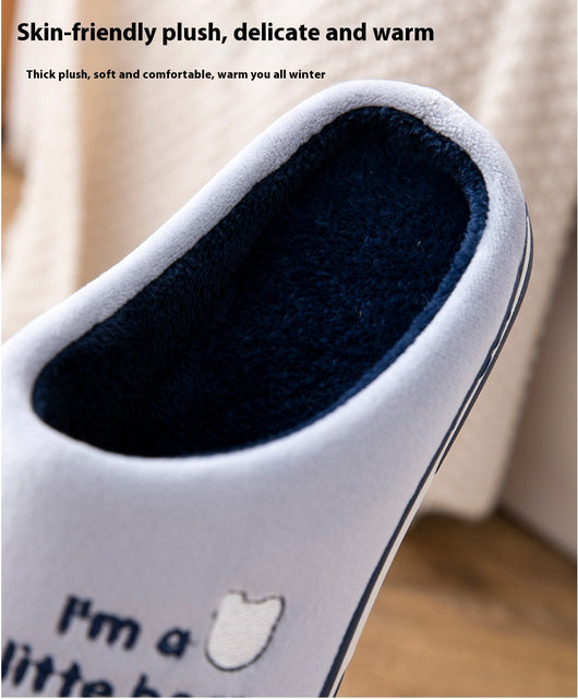 Pantuflas Cálidas para Hombre Talla Grande - Algodón Antideslizante - Image 11