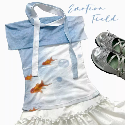 Playera Daikin Fish con Malla Estampada - Image 11