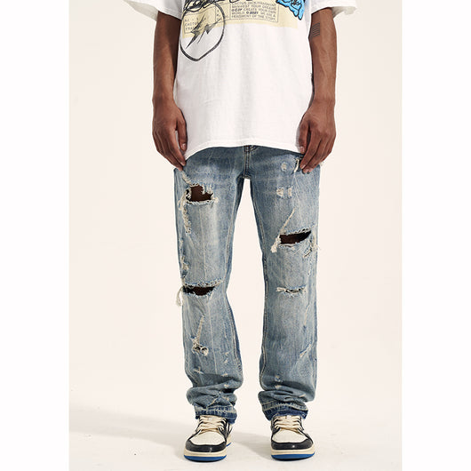 Jeans Rotos Holgados para Hombre - Estilo Casual Trendy - Image 5