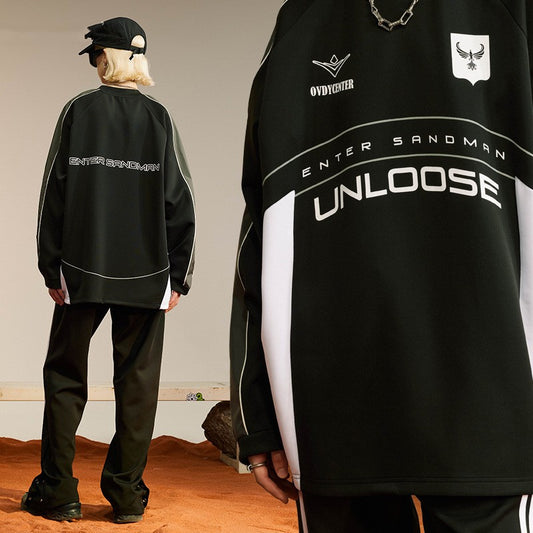 Sudadera de Pareja con Contraste de Colores y Diseño Patchwork