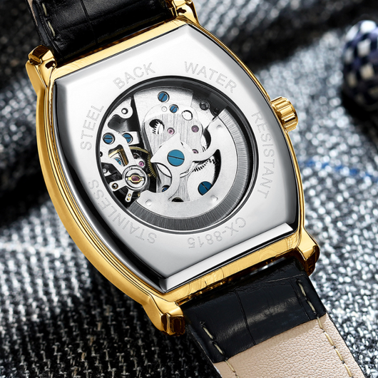 Reloj Mecánico Automático Cuadrado Hueco para Hombre - Image 13