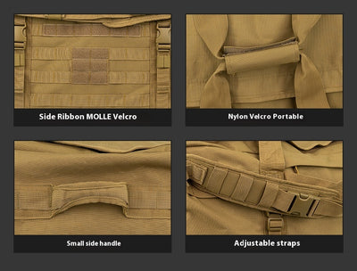 Mochila Táctica Camuflaje de Doble Compartimento de Gran Capacidad - Image 18