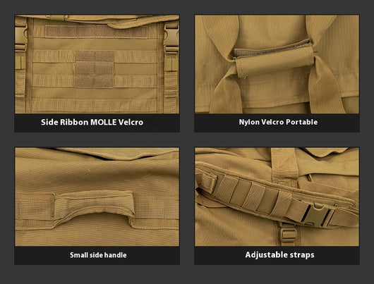 Mochila Táctica Camuflaje de Doble Compartimento de Gran Capacidad - Image 18