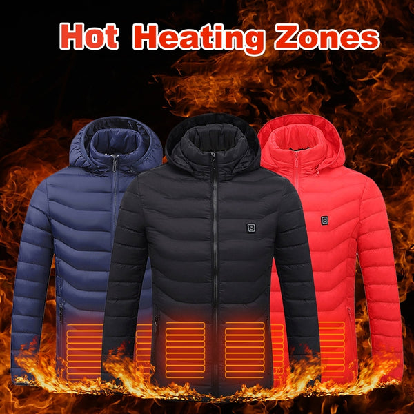 Chaqueta Térmica Eléctrica con Calefacción USB