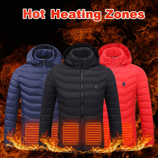Chaqueta Térmica Eléctrica con Calefacción USB