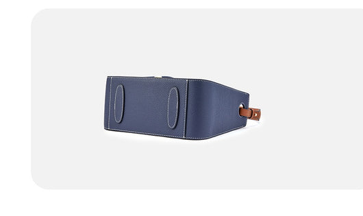 Bolso de Cuero Genuino Estilo Minimalista Lujo - Gran Capacidad - Image 14