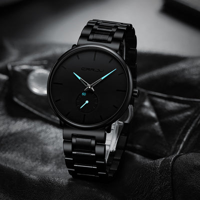 Reloj de Hombre Acero Inoxidable Resistente al Agua Diseño Minimalista - Image 13
