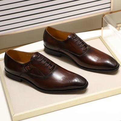 Zapatos Oxford de Cuero para Hombre - Estilo Ejecutivo - Image 4