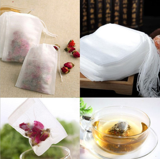 Bolsas de Té Vacías con Filtro y Cordón - Papel Sellable para Té a Granel - Image 8